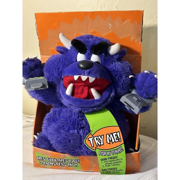 VTG Monster Plush Spin Master Toys 'Don't Free Freddy!' Talking and Moving - Picture 1 of 10